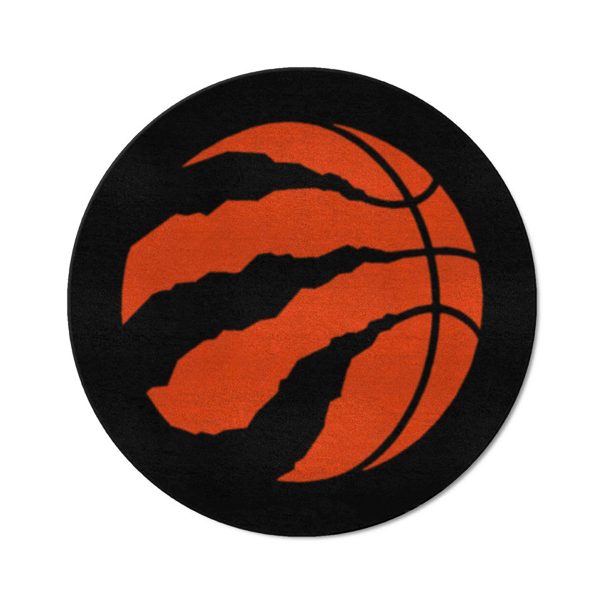 Toronto Raptors Mascot Rug Clawed Basketball Primary Logo