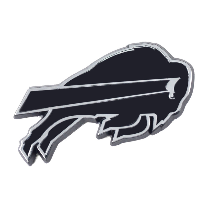 Buffalo Bills 3D Chrome Metal Emblem Buffalo Primary Logo