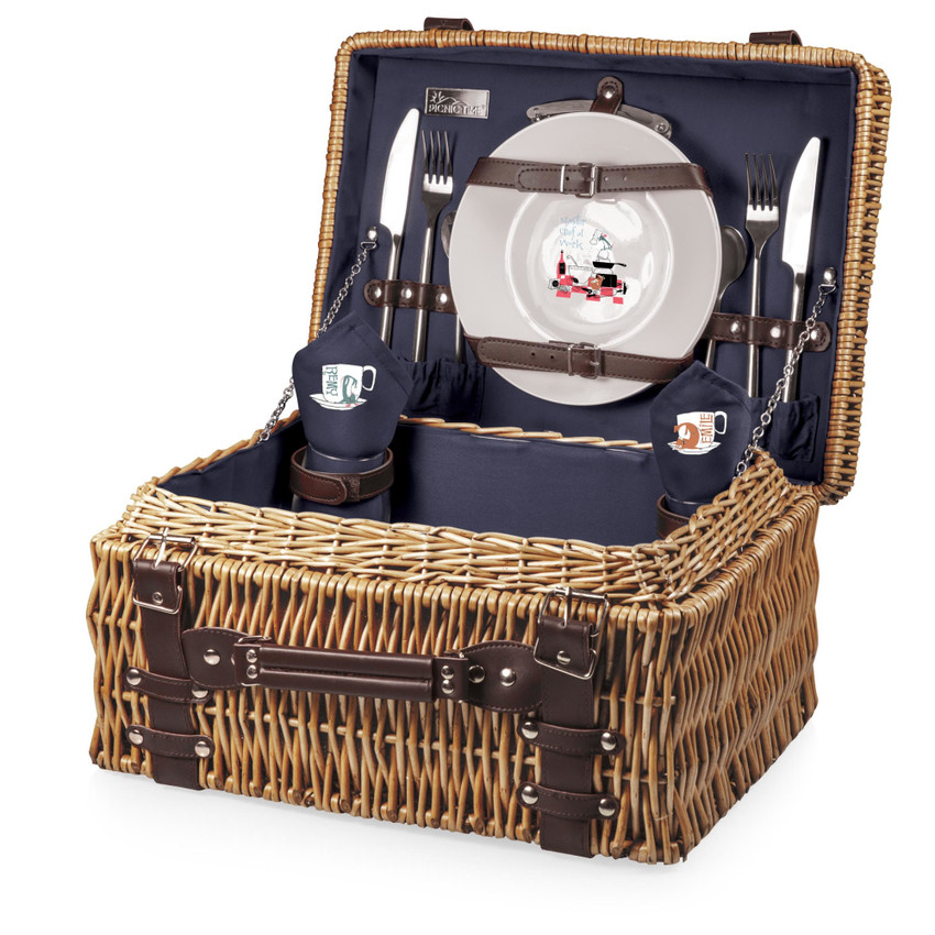 Ratatouille Champion Picnic Basket, (Navy Blue)