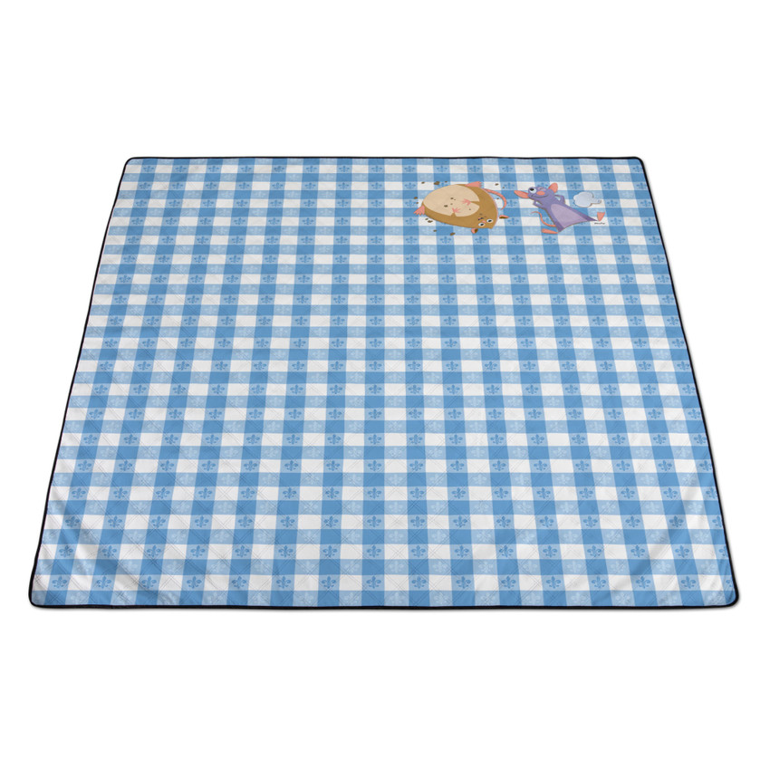 Ratatouille Impresa Picnic Blanket, (Black & White)