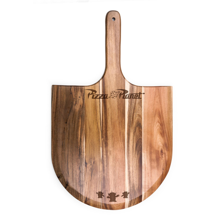 Toy Story Acacia Pizza Peel Serving Paddle, (Acacia Wood)