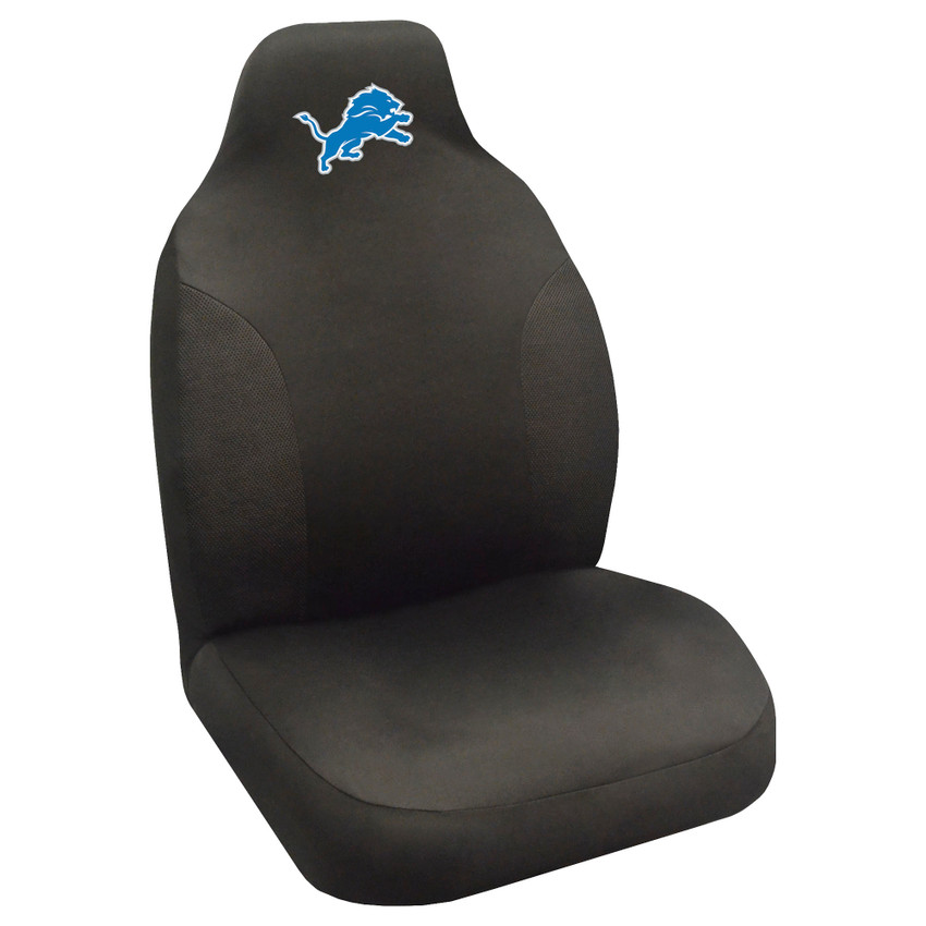 Detroit Lions Embroidered Seat Cover Lion Primary Logo