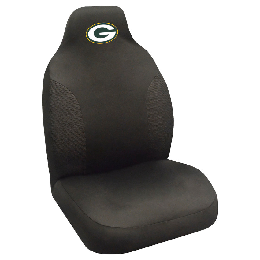 Green Bay Packers Embroidered Seat Cover Oval G Primary Logo