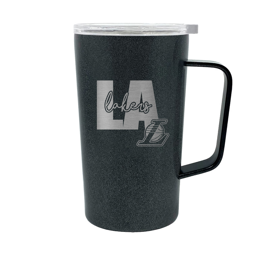 NBA Los Angeles Lakers 18oz Onyx Hustle Travel Mug