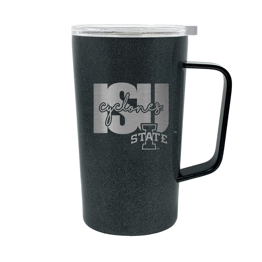 NCAA Iowa State Cyclones 18oz Onyx Hustle Travel Mug
