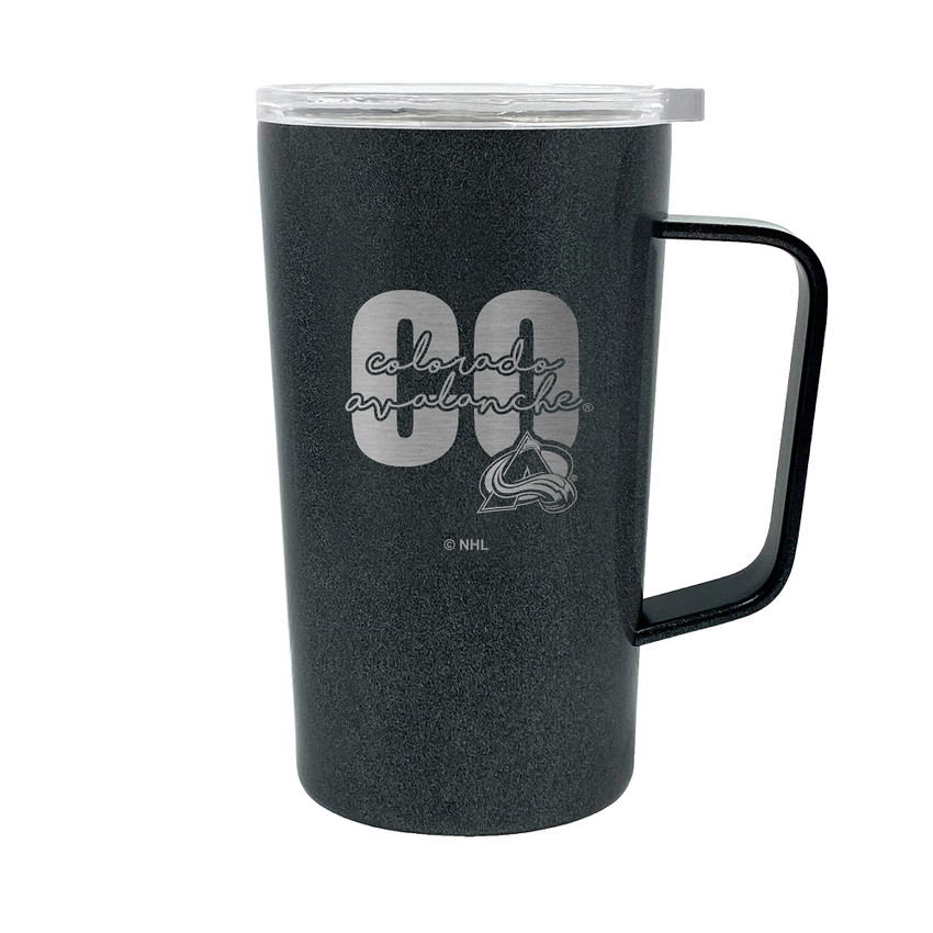 NHL Colorado Avalanche 18oz Onyx Hustle Travel Mug
