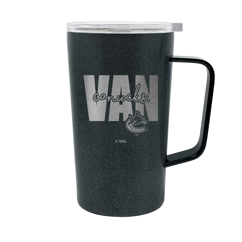 NHL Vancouver Canucks 18oz Onyx Hustle Travel Mug