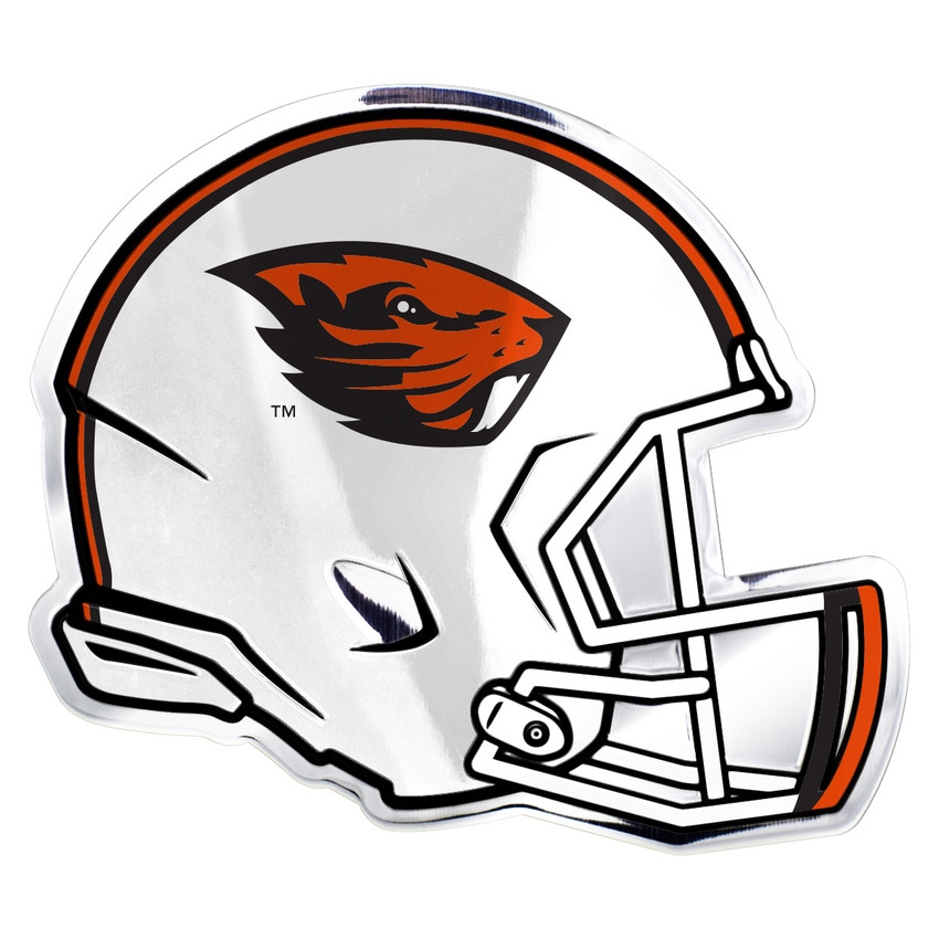 Oregon State Beavers Embossed Helmet Emblem "Beacer Head" Logo