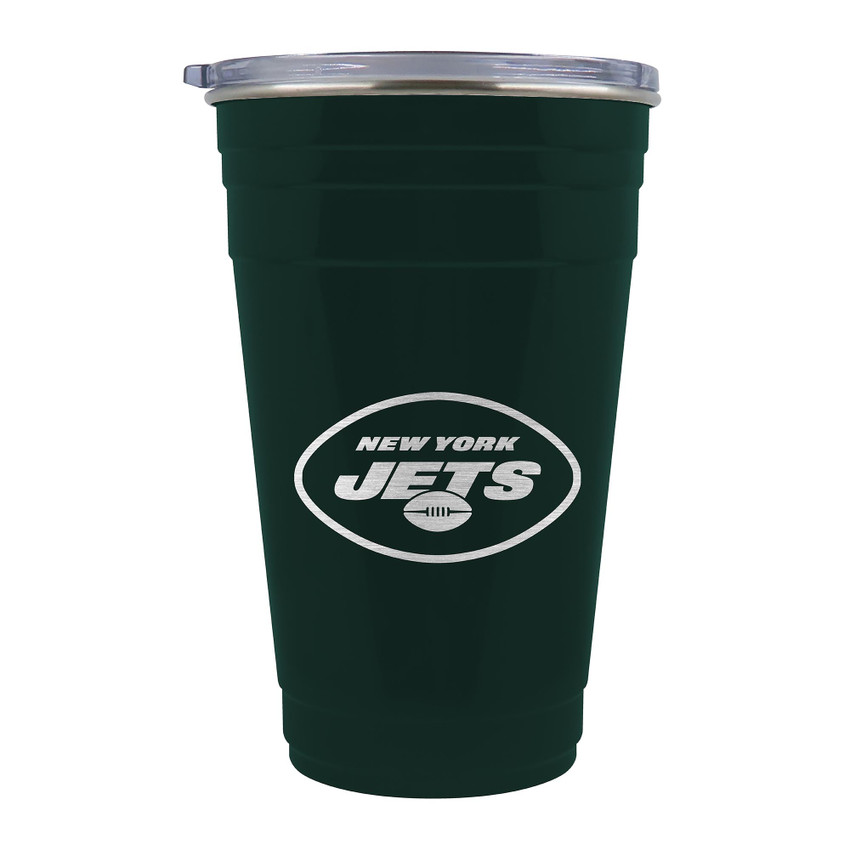 NFL New York Jets 22oz Tailgater Travel Tumbler