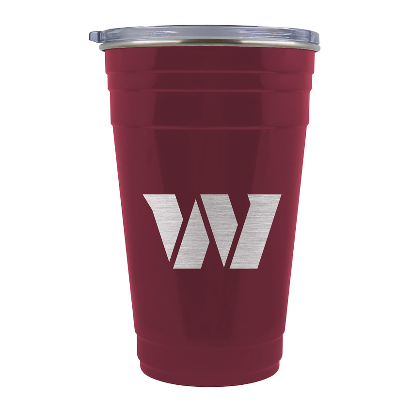 NFL Washington Commanders 22oz Tailgater Travel Tumbler