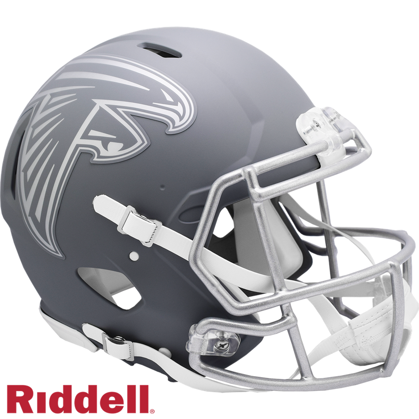 Atlanta Falcons Helmet Riddell Authentic Full Size Speed Style Slate Alternate