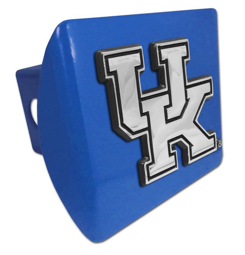 Kentucky Wildcats Blue Metal Hitch Cover