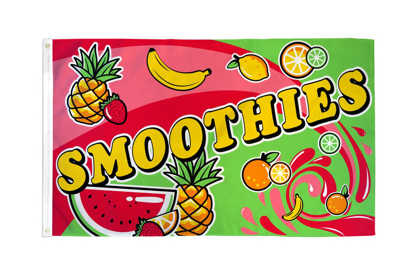 Smoothies Flag 3x5ft Poly
