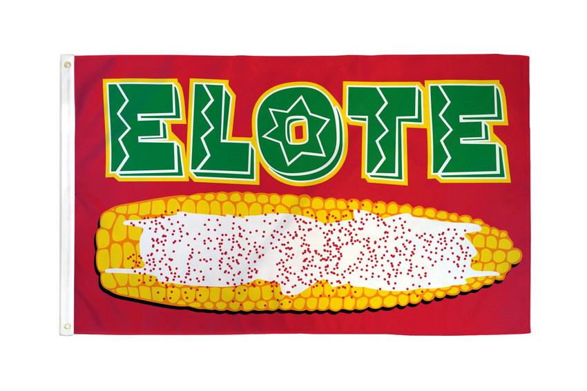 Elote Flag 3x5ft Poly