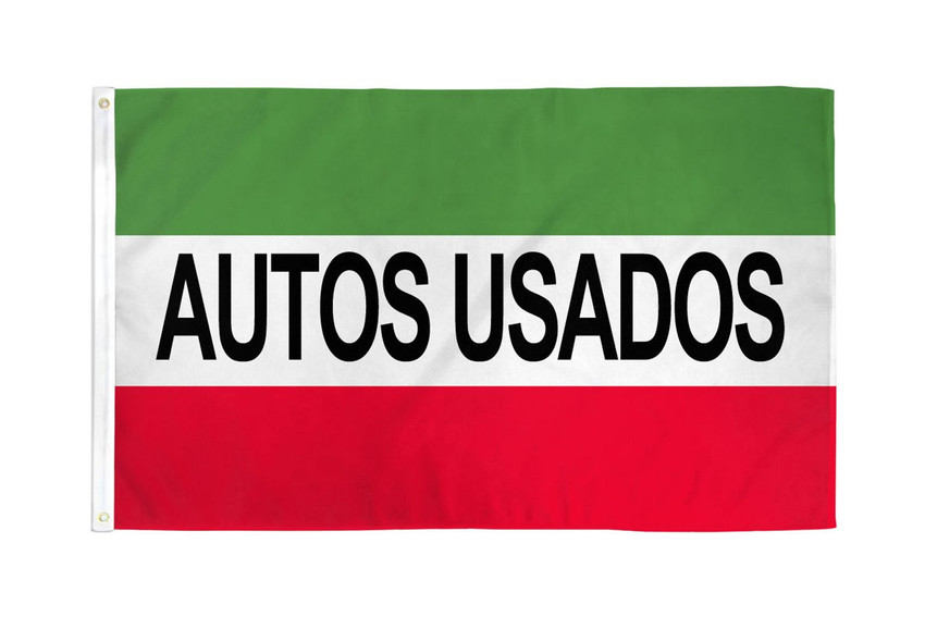 Autos Usados Flag 3x5ft Poly