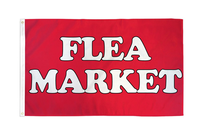 Flea Market Flag 3x5ft Poly