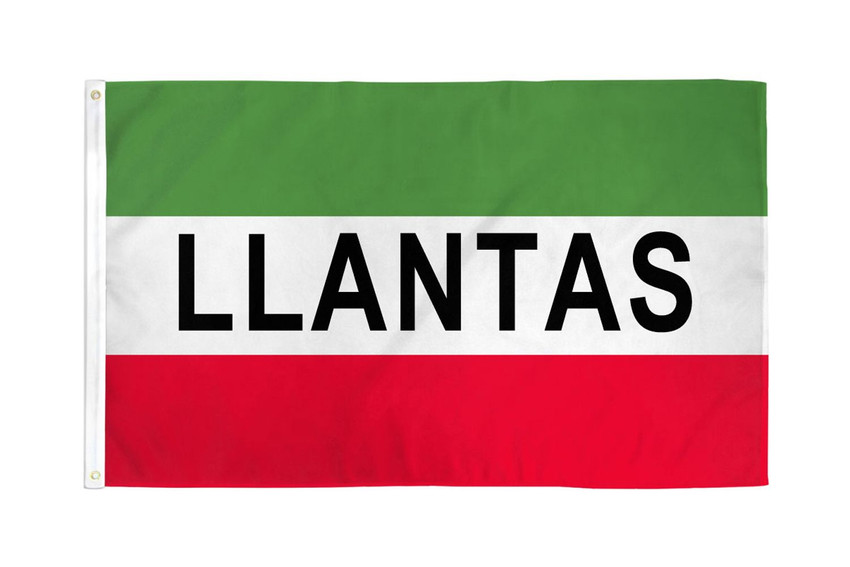 Llantas Flag 3x5ft Poly