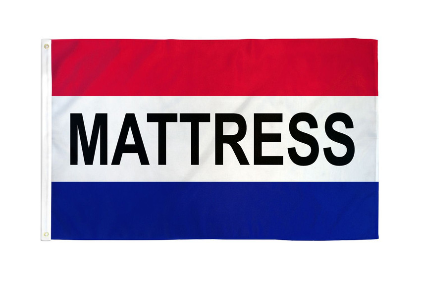 Mattress Flag 3x5ft Poly