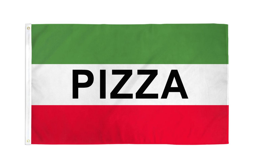 Pizza (RWG) Flag 3x5ft Poly