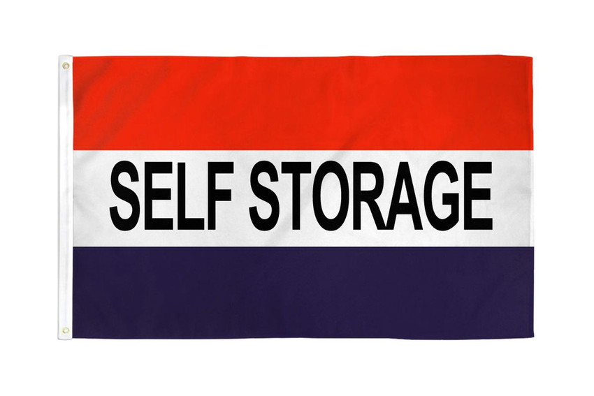 Self Storage Flag 3x5ft Poly