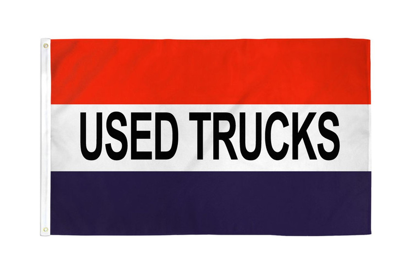 Used Trucks Flag 3x5ft Poly
