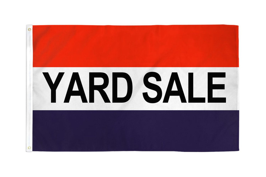 Yard Sale Flag 3x5ft Poly