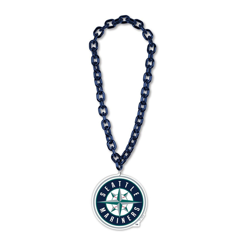 Seattle Mariners Necklace Fan Chain Necklace NCAA Foam Chain Fan Gear