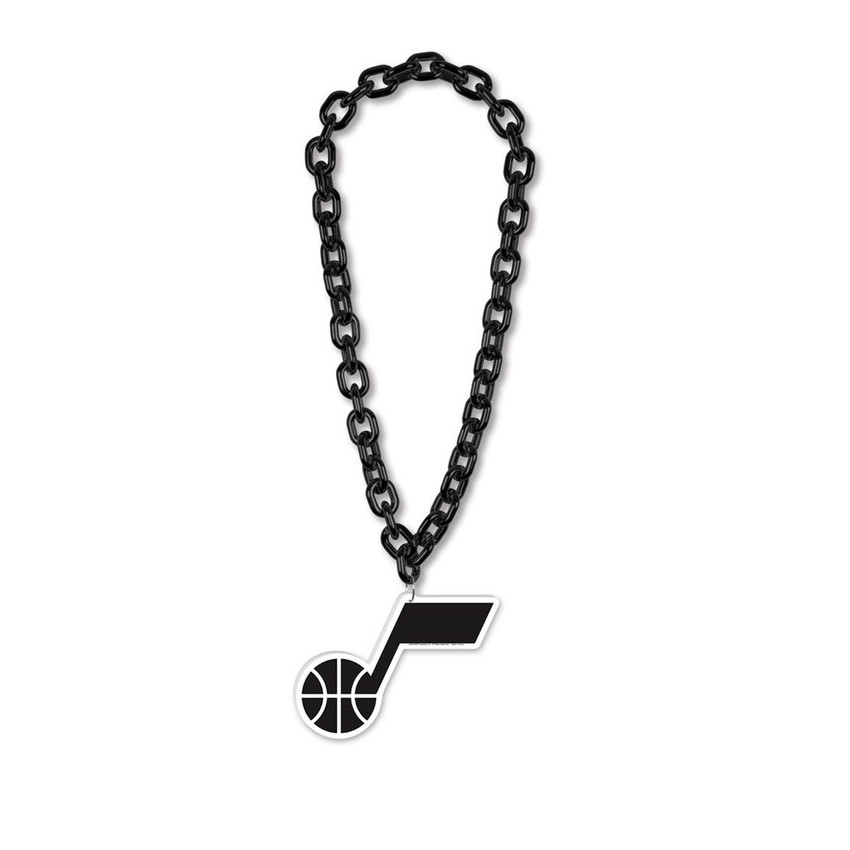 Utah Jazz Necklace Fan Chain Necklace NCAA Foam Chain Fan Gear