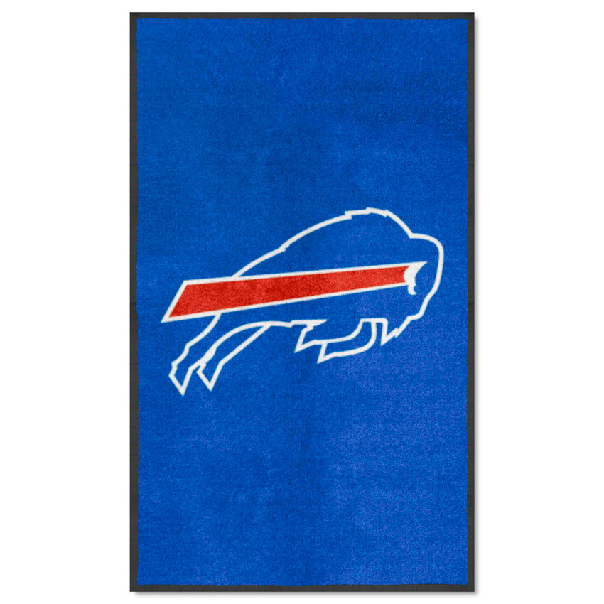 Buffalo Bills 3X5 High-Traffic Mat with Durable Rubber Backing