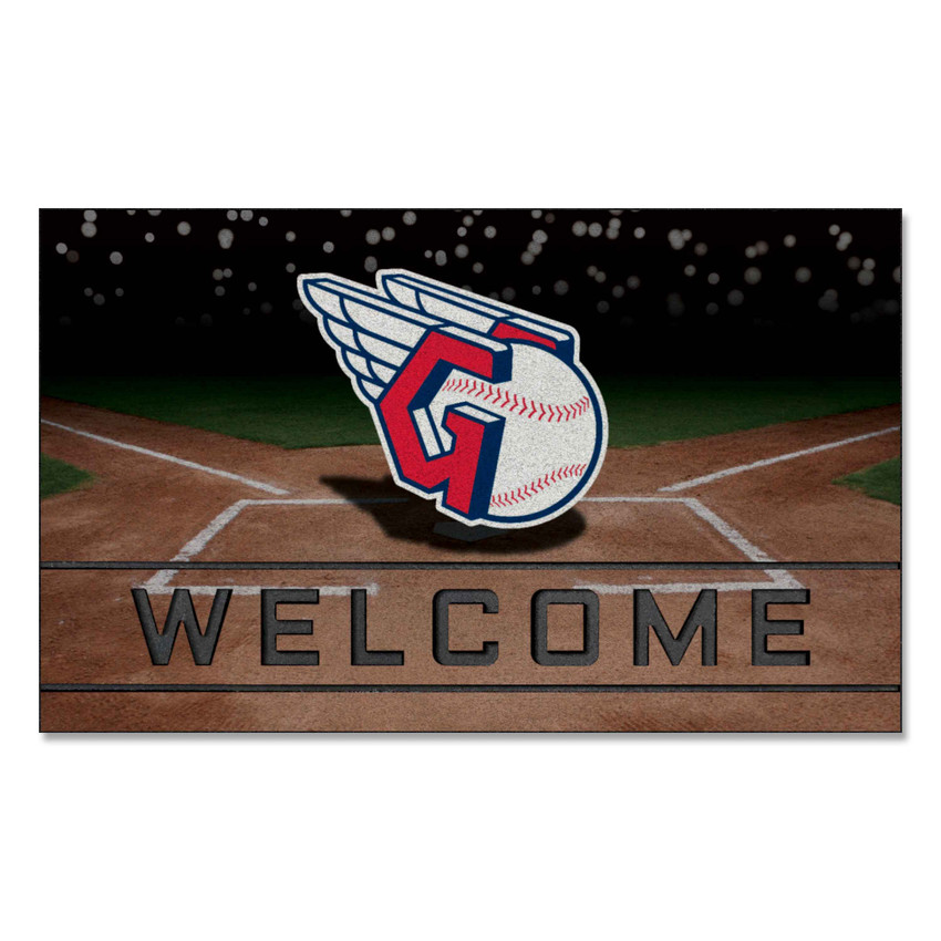 MLB - Cleveland Guardians Crumb Rubber Door Mat 18"x30"