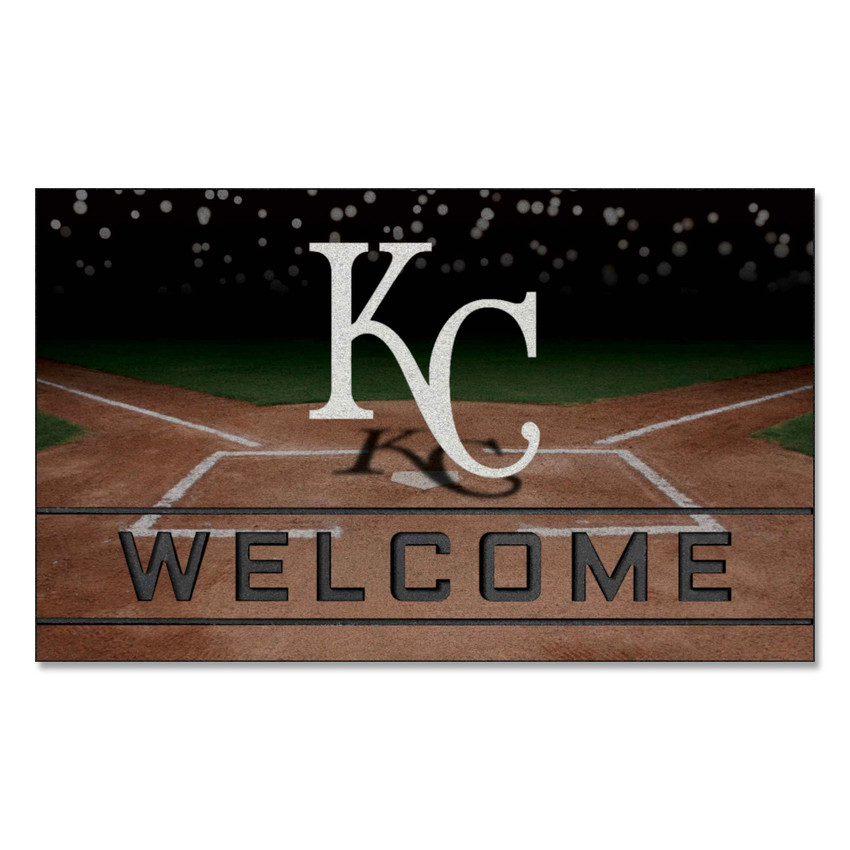 MLB - Kansas City Royals Crumb Rubber Door Mat 18"x30"