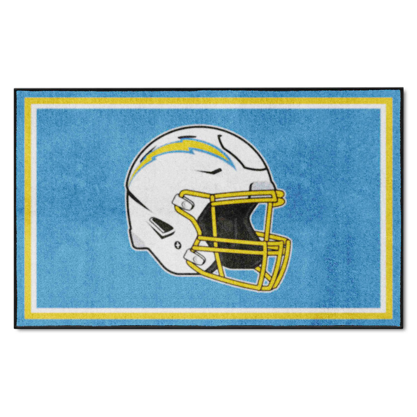 Los Angeles Chargers 4x6 Rug