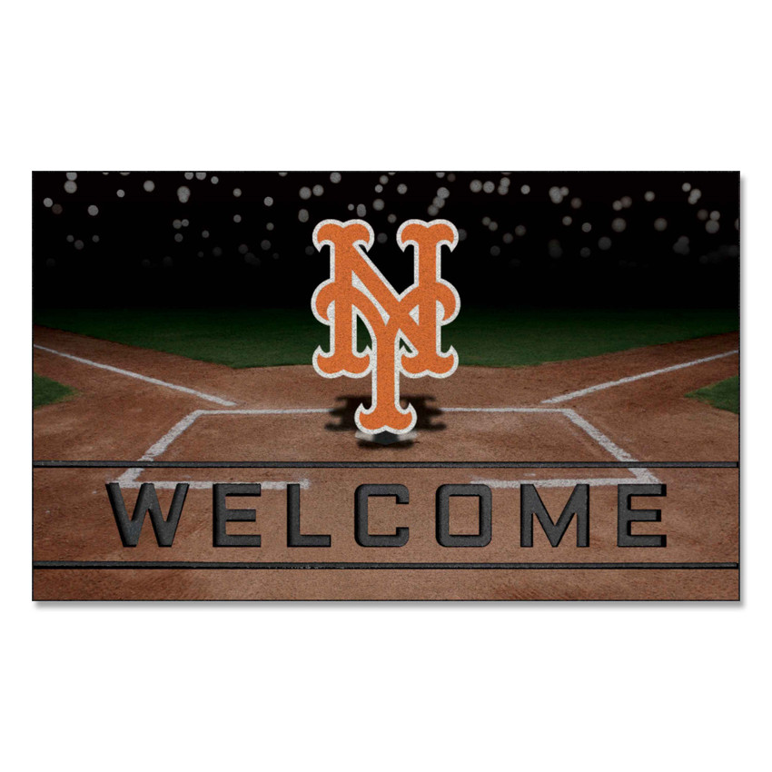 MLB - New York Mets Crumb Rubber Door Mat 18"x30"