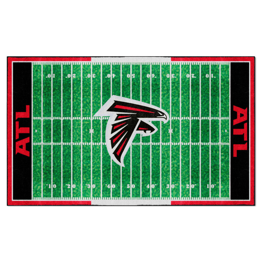 Atlanta Falcons 6x10 Plush Rug