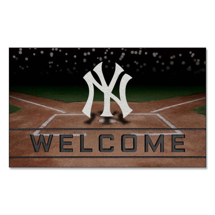 MLB - New York Yankees Crumb Rubber Door Mat 18"x30"