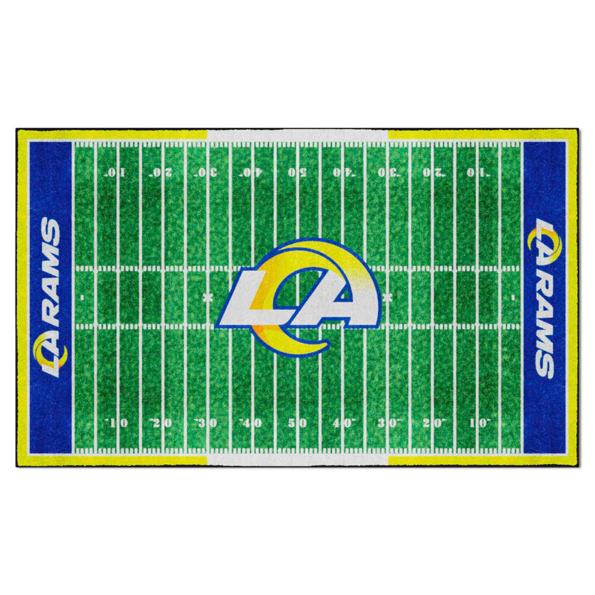 Los Angeles Rams 6x10 Plush Rug