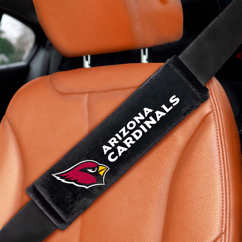 Arizona Cardinals Embroidered Seatbelt Pad - Pair