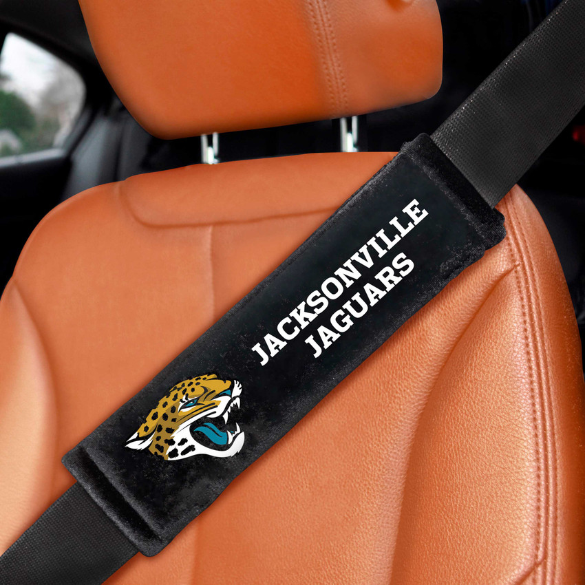 Jacksonville Jaguars Embroidered Seatbelt Pad - Pair