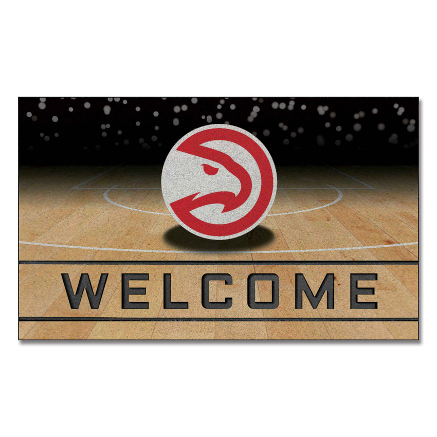 NBA - Atlanta Hawks Crumb Rubber Door Mat 18"x30"