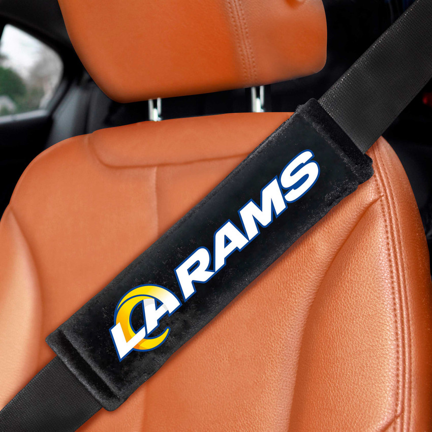 Los Angeles Rams Embroidered Seatbelt Pad - Pair