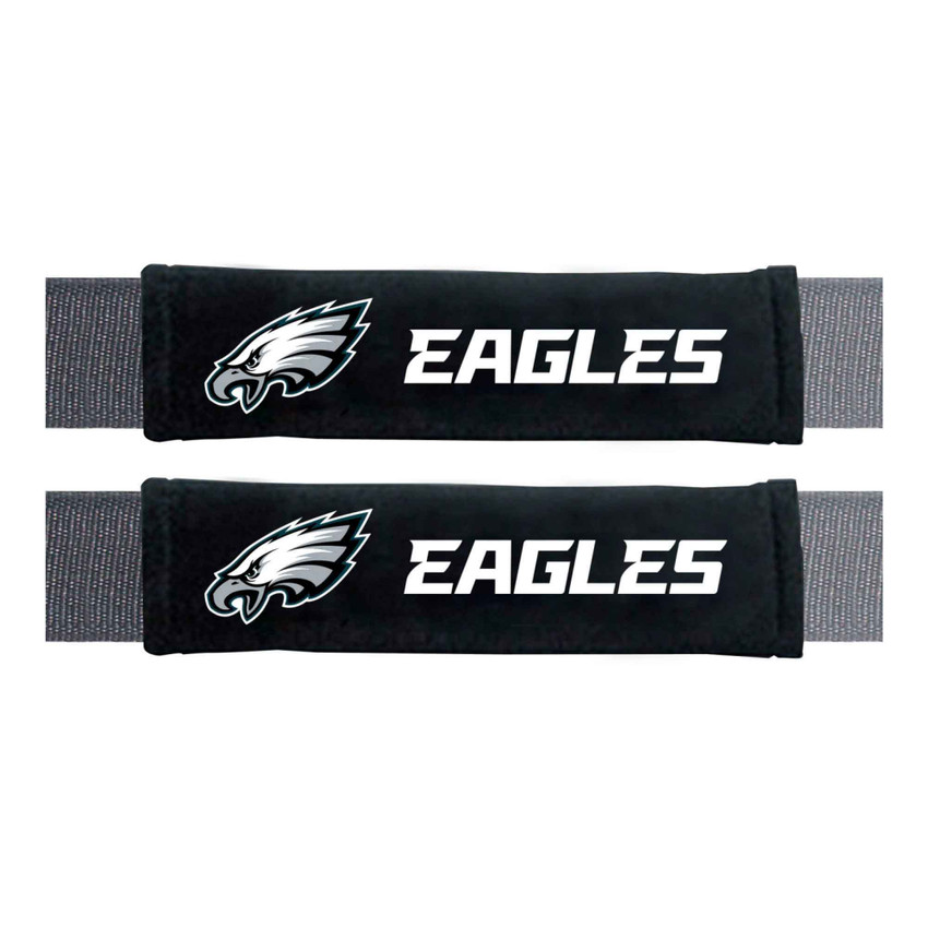 Philadelphia Eagles Embroidered Seatbelt Pad - Pair