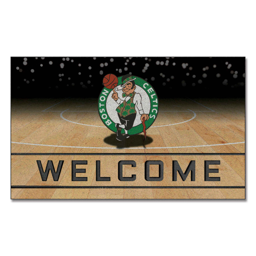 NBA - Boston Celtics Crumb Rubber Door Mat 18"x30"