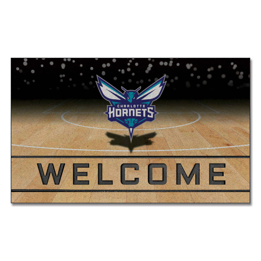 NBA - Charlotte Hornets Crumb Rubber Door Mat 18"x30"