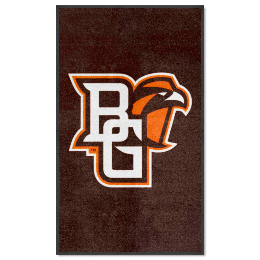 Bowling Green Falcons 3X5 High-Traffic Mat with Durable Rubber Backing - Portrait Orientation