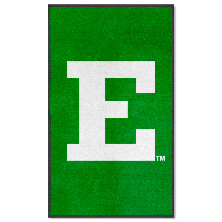 Eastern Michigan Eagles 3X5 High-Traffic Mat with Durable Rubber Backing - Portrait Orientation