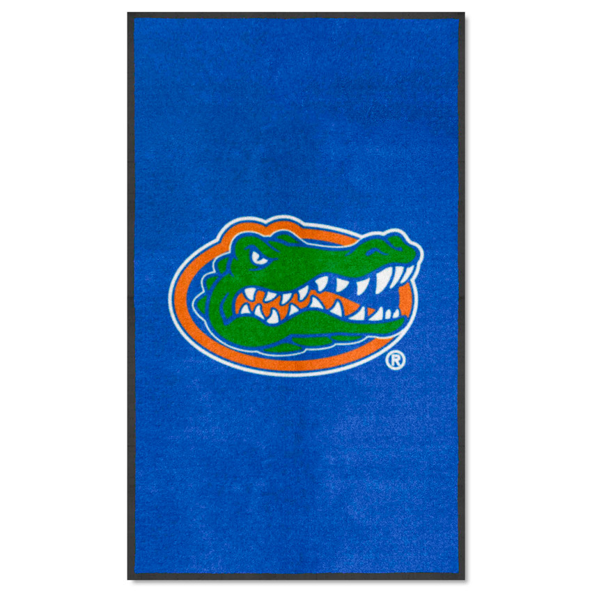Florida Gators 3X5 High-Traffic Mat with Durable Rubber Backing - Portrait Orientation