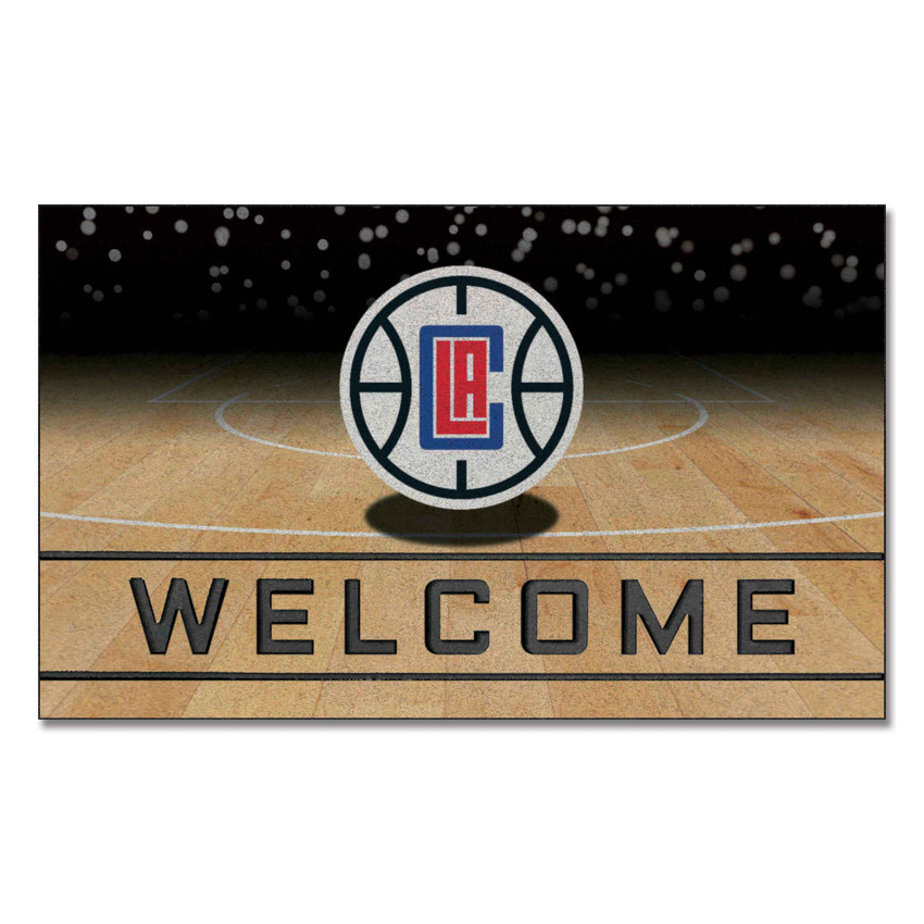 NBA - Los Angeles Clippers Crumb Rubber Door Mat 18"x30"