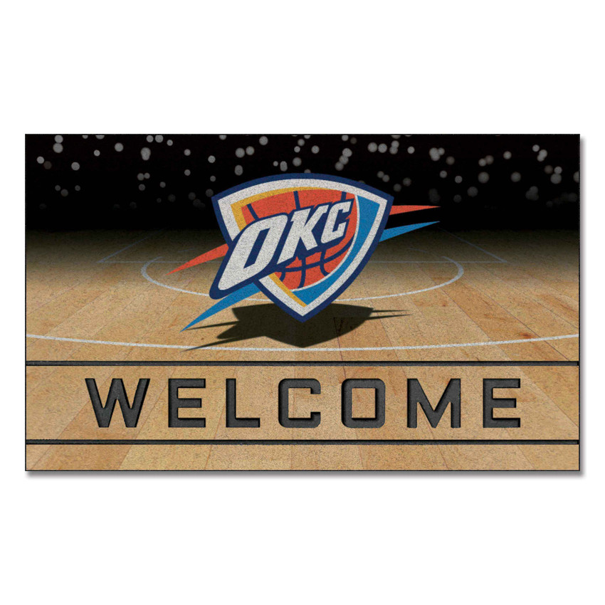 NBA - Oklahoma City Thunder Crumb Rubber Door Mat 18"x30"
