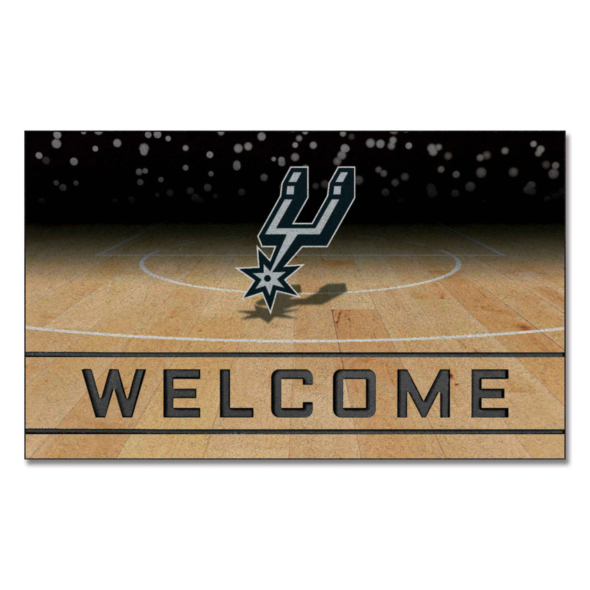 NBA - San Antonio Spurs Crumb Rubber Door Mat 18"x30"