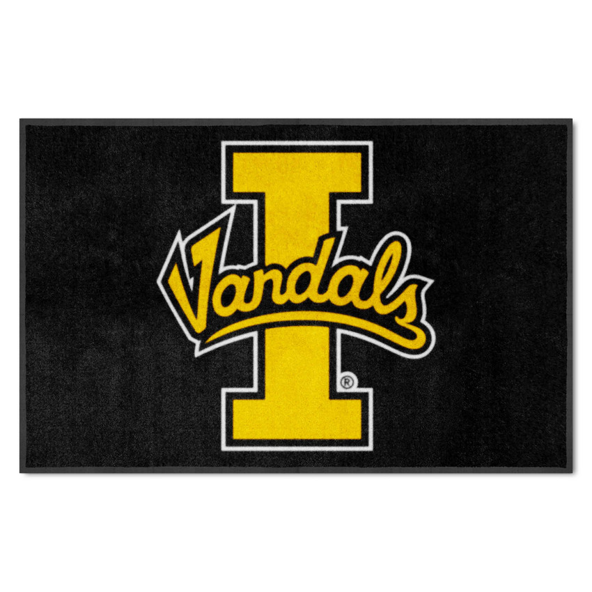 Idaho Vandals 4X6 High-Traffic Mat with Durable Rubber Backing - Landscape Orientation
